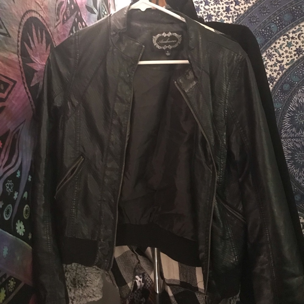 Leather jacket